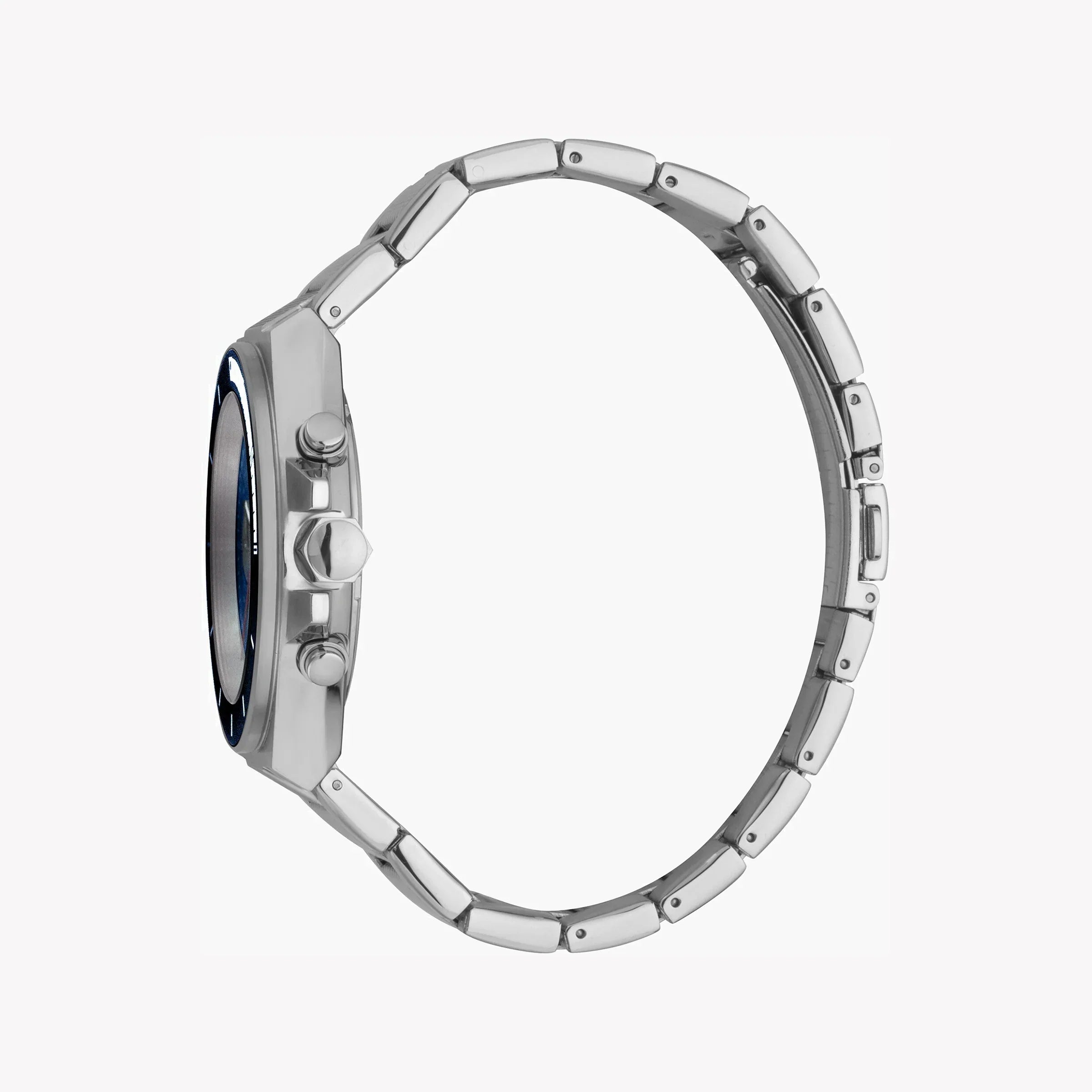 Just Cavalli Men's Silver Watch, Blue Dial | Jc1g139m0065