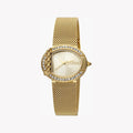 Just Cavalli Women's Gold Watch, Champagne Dial | Jc1l110m0085