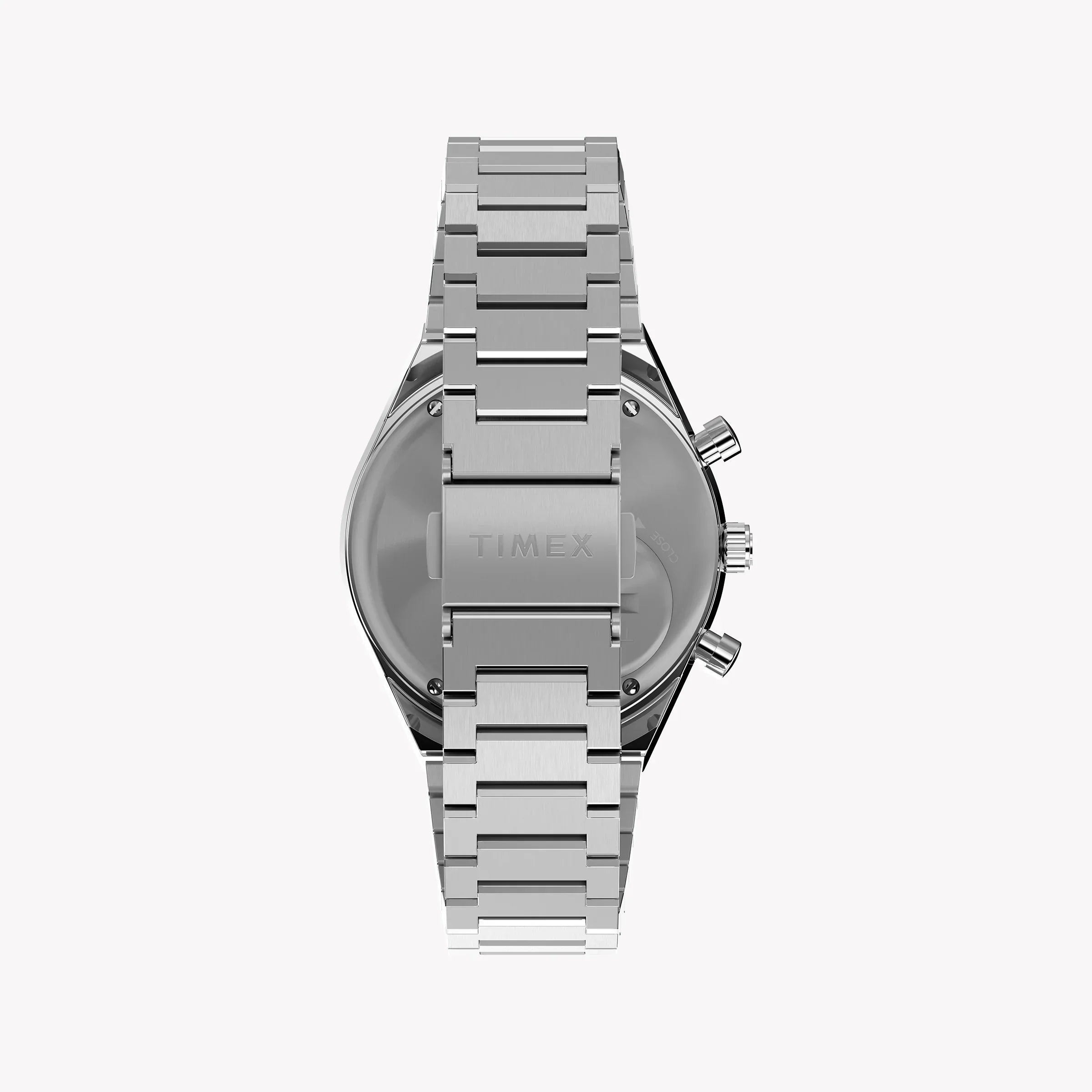 Timex Men's Stainless Steel Blue Dial Watch, Silver | Tw2w51600