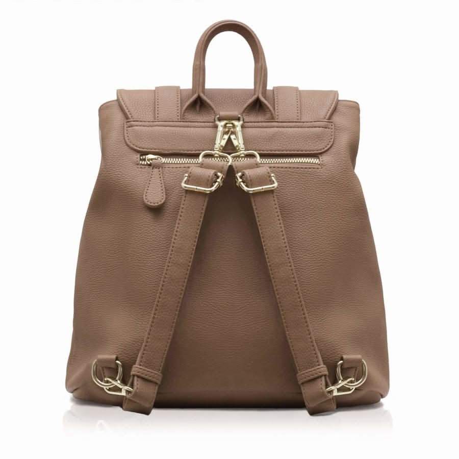 Agnes Brown Vegan Backpack