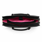 Aricia Black Vegan Laptop Bag