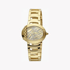Just Cavalli Women's Gold Stainless Steel Watch, Champagne Dial | Jc1l109m0035