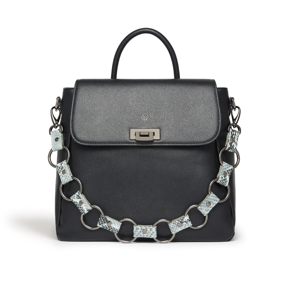 Zuri Black Vegan Backpack