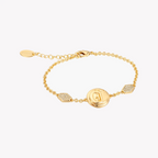 Just Cavalli Women's Gold Stainless Steel Watch, Silver Dial | Jc1l332m0055