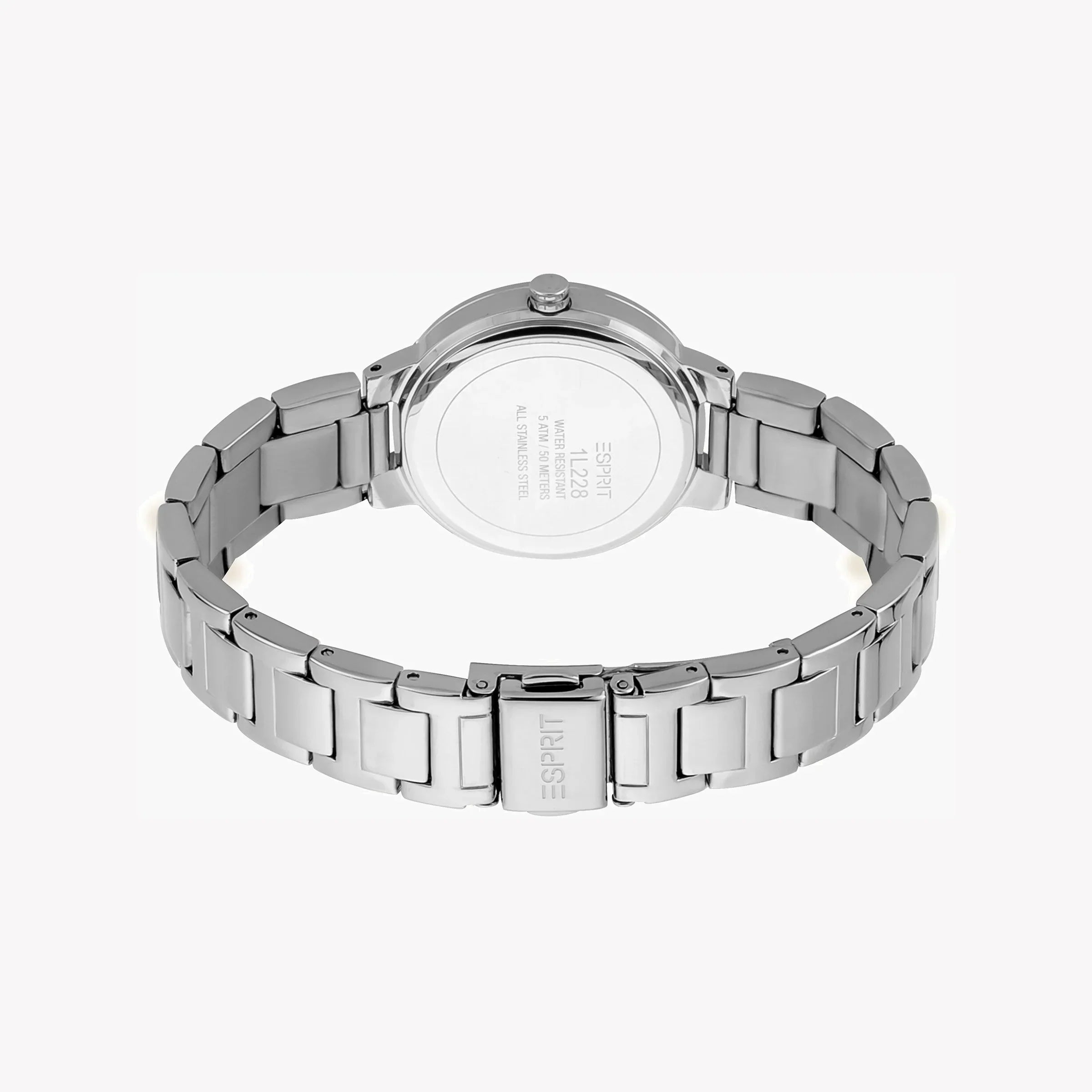 Esprit Women's Silver Stainless Steel Watch, White Dial | Es1l123m0015