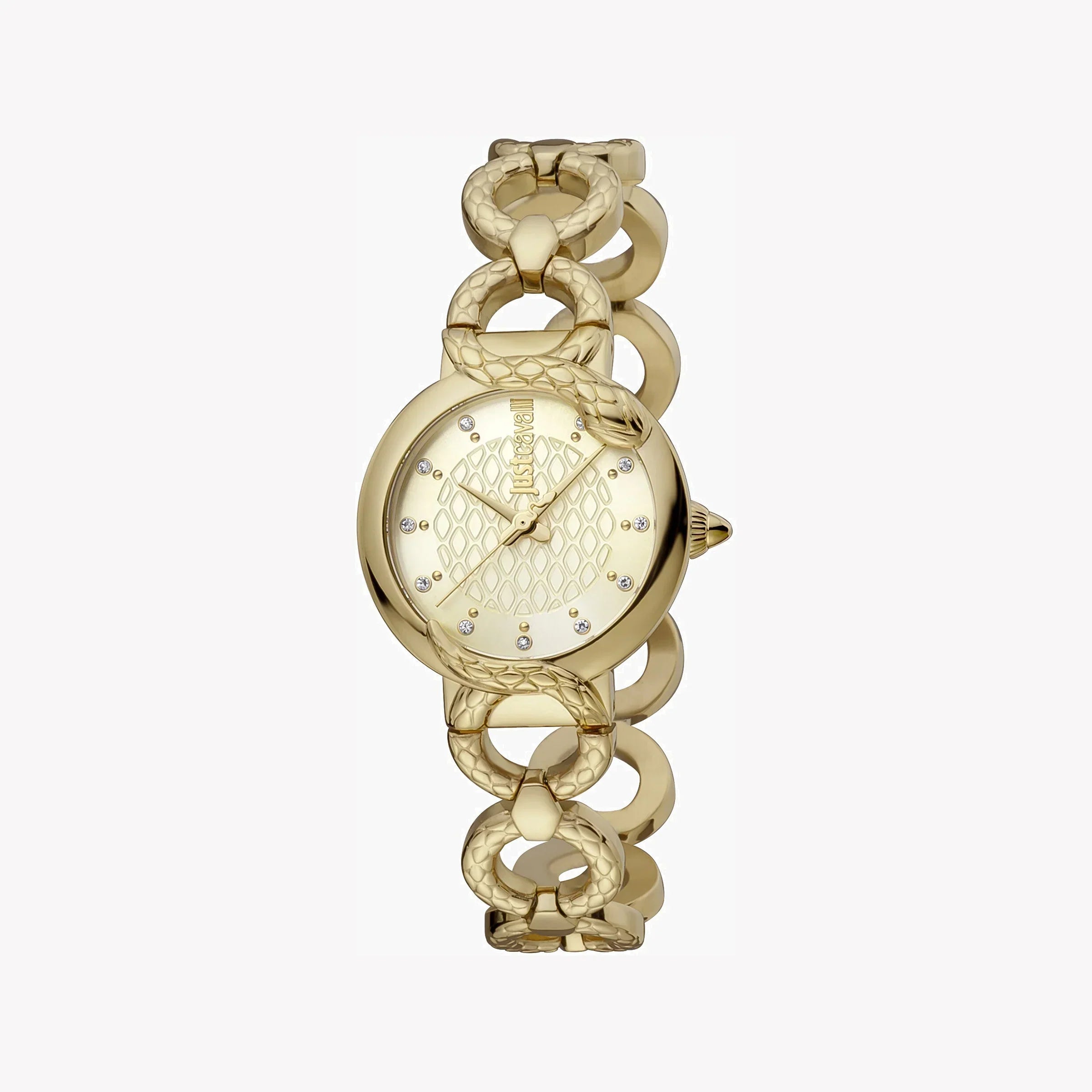 Just Cavalli Women's Gold Watch, Champagne Dial | Jc1l206m0025