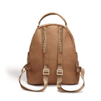Camberwell Brown Quilted Vegan Laptop Backpack