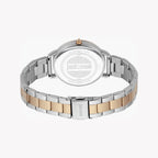 Just Cavalli Women's Silver & Rose Gold Watch, Silver Dial | Jc1l117m0095
