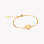 Just Cavalli Women's Gold Watch, Dark Green Dial | Jc1l334m0065